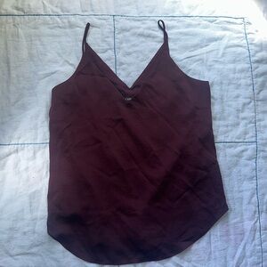 Tank maroon blouse